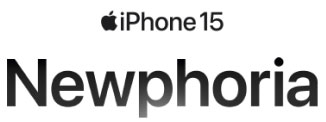 iPhone 15 Newphoria