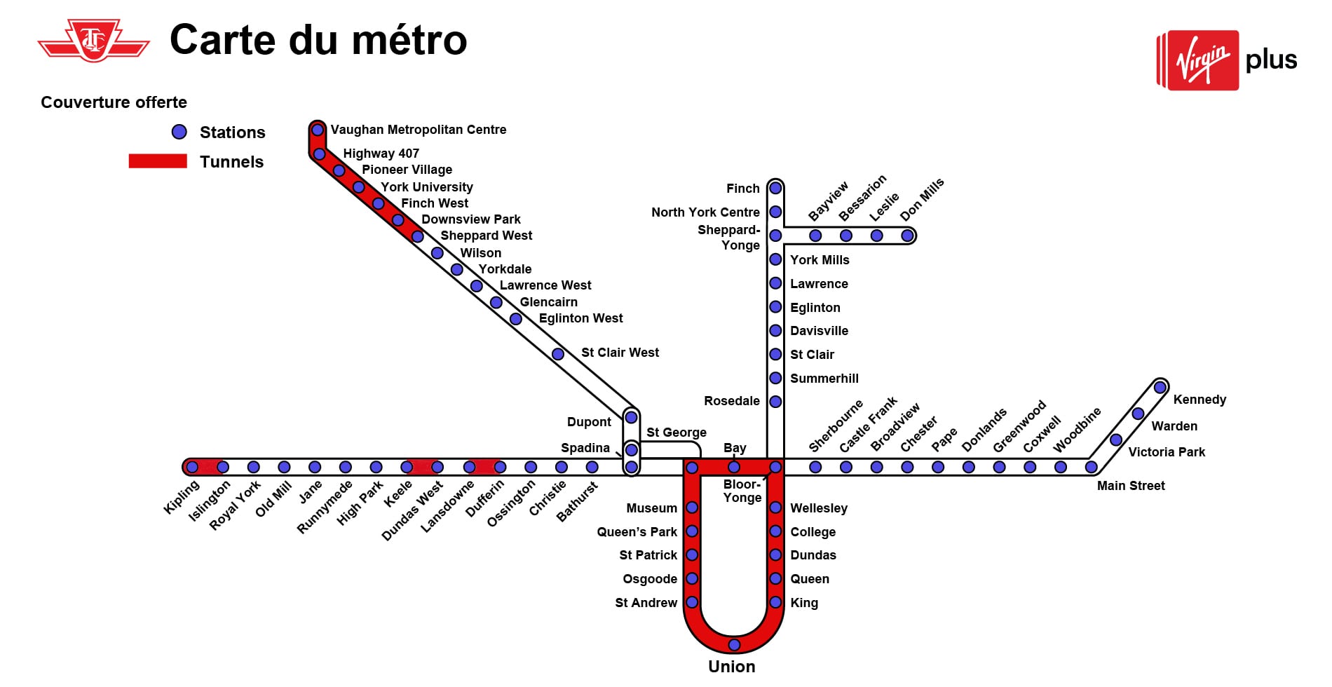 Une couverture mobile des tunnels et stations du métro de la TTC