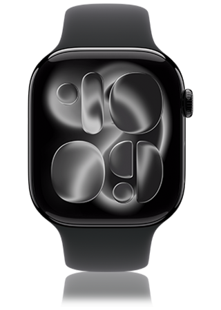 Vignette de Apple Watch 11 Aluminium avec Bracelet Sport Noir (MG)