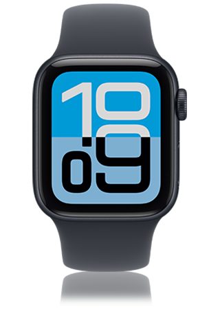 Thumbnail of Apple Watch SE 3 Aluminum with Midnight Sport Band (SM)