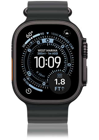 Thumbnail of Apple Watch Ultra 3 Titanium with Black Ocean Band